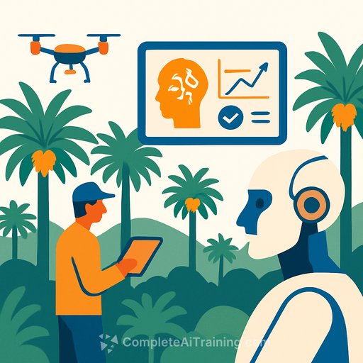How Artificial Intelligence is Transforming Oil Palm Plantation Monitoring and Sustainability