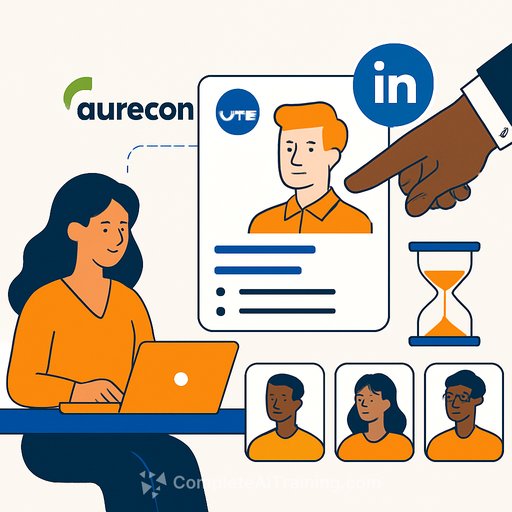 How Aurecon speeds up specialized hiring with LinkedIn's Hiring Assistant