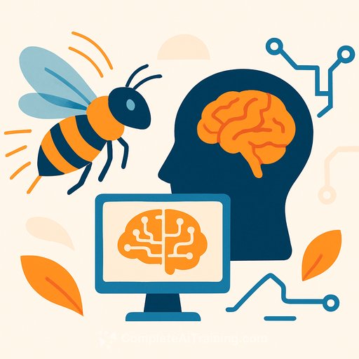 How bee flight movements could inspire smarter, more efficient AI
