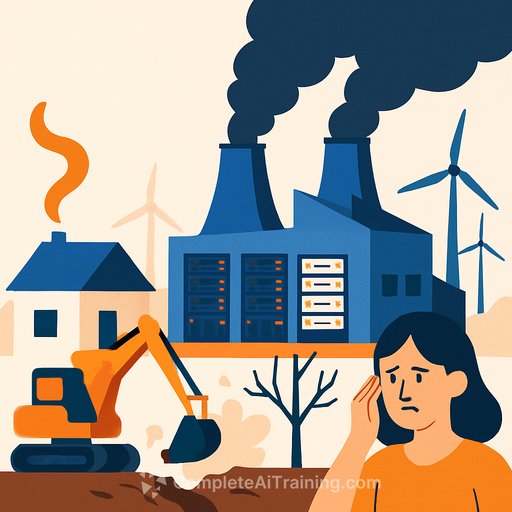 How Data Centers Are Disrupting Communities and Fueling an Environmental Crisis