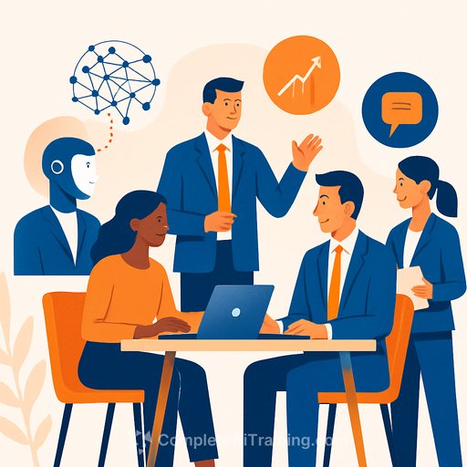 How Executives Are Combining AI and People Skills to Boost Office Productivity