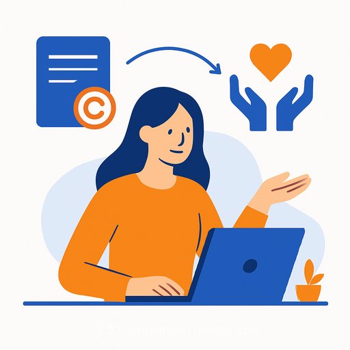 How I Help Without Sharing Copyrighted Articles
