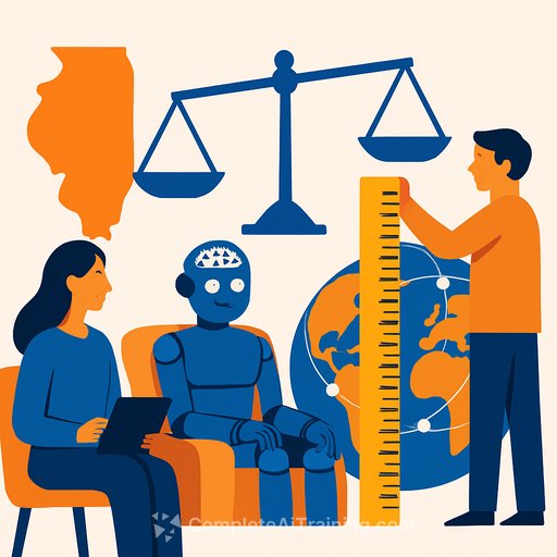 How Illinois’ Wellness and Oversight for Psychological Resources Act Measures Up Against Global AI Principles in Therapy