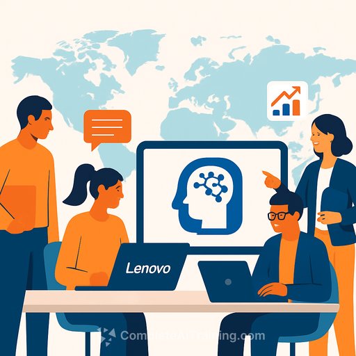 How Lenovo Empowers Global Sales Teams with Generative AI for Faster, Smarter Customer Solutions