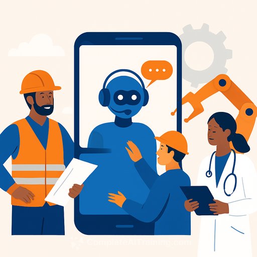 How Mobile AI Agents Are Transforming Field Operations in Construction, Manufacturing, and Healthcare