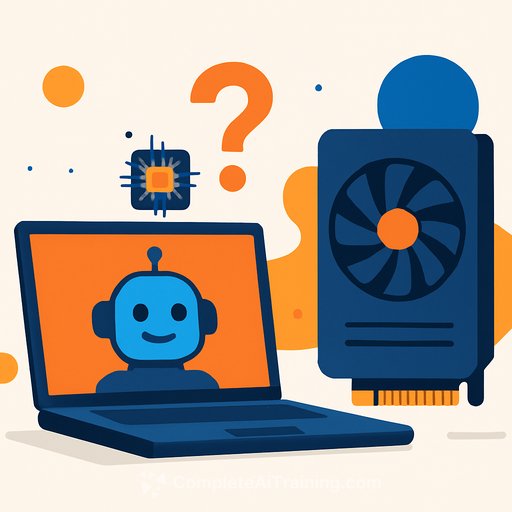 How Much GPU Do You Really Need for Running Local AI With Ollama?