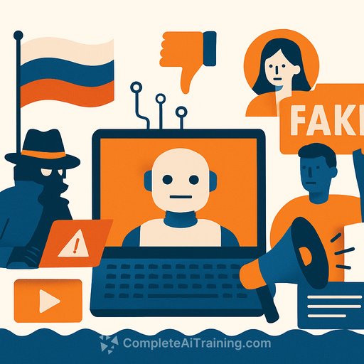 How Pro-Russia Disinformation Campaigns Are Using Free AI Tools to Flood the Internet with Fake Content
