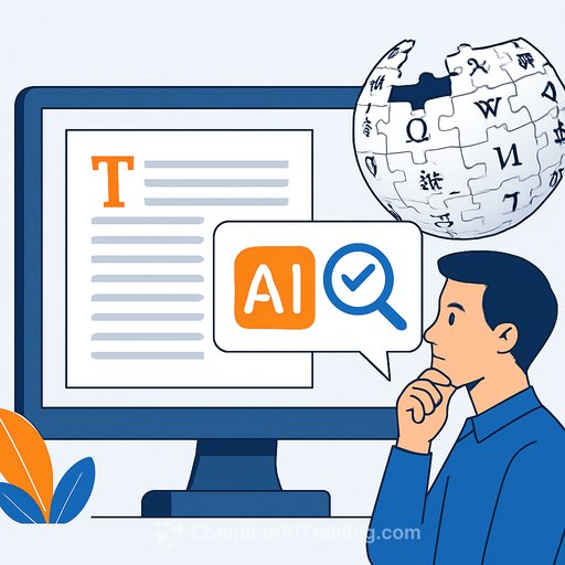 How Wikipedia Spots AI Writing When Detectors Don't