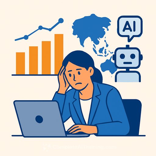 HR departments in Asia-Pacific trail behind in AI adoption despite region's global lead, study finds