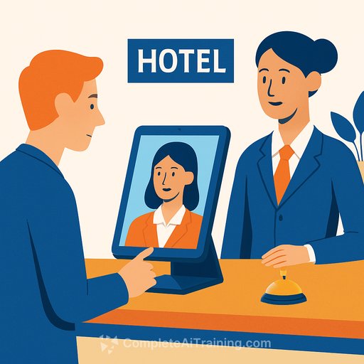 Human-Looking AI Concierge Debuts on HCN Tablets, Offering Hotels New Revenue and Guest Engagement Opportunities