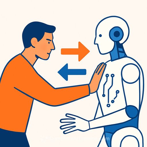 Human Mentors Give the Pushback AI Won't