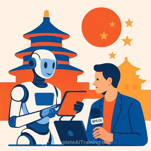 Humanoid AI Robot Xiao He Set to Support Journalists at Historic SCO Summit in China