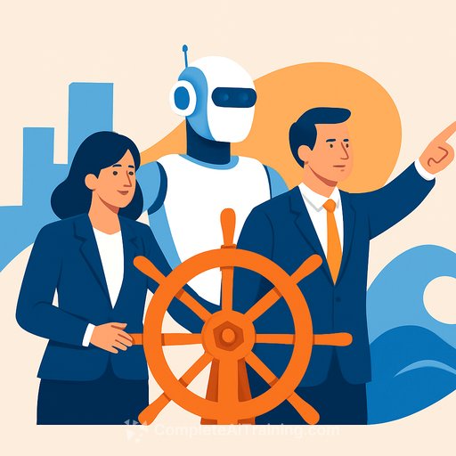 Humans at the Helm: Leaders Rewrite Work for the AI Era