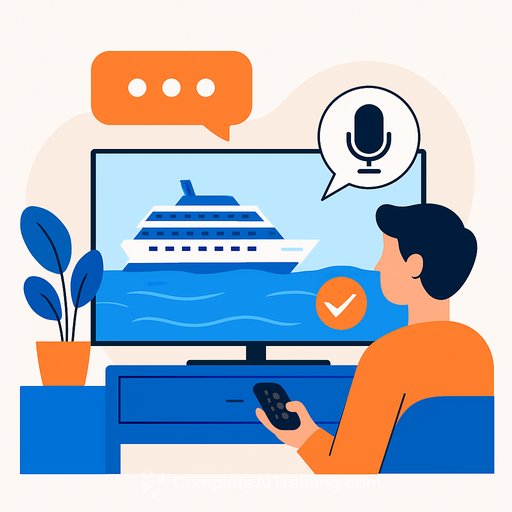 Hyperfunnel brings voice AI cruise booking to Samsung smart TVs via exclusive travel deal