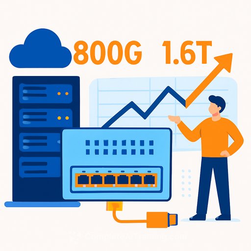 Hyperscale AI boom triples Ethernet switch sales as 800G reigns, 1.6T nears