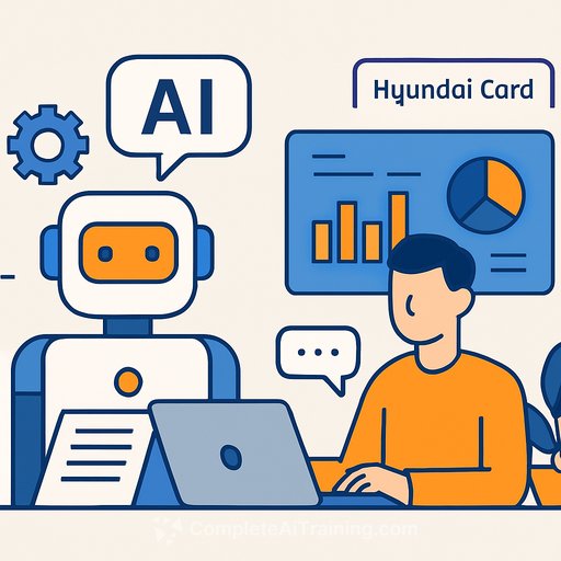 Hyundai Card runs AI versus human press release test and expands LLM training to 560 staff