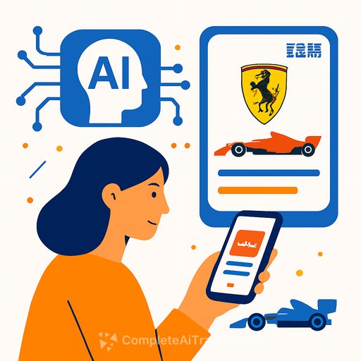 IBM and Ferrari use AI to personalise fan experience in Formula One app