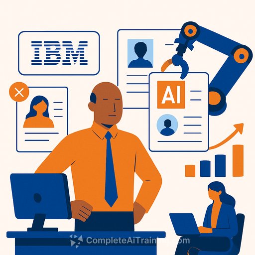 IBM CEO Confirms AI Replaced Hundreds of HR Jobs While Boosting Hiring in Tech and Sales