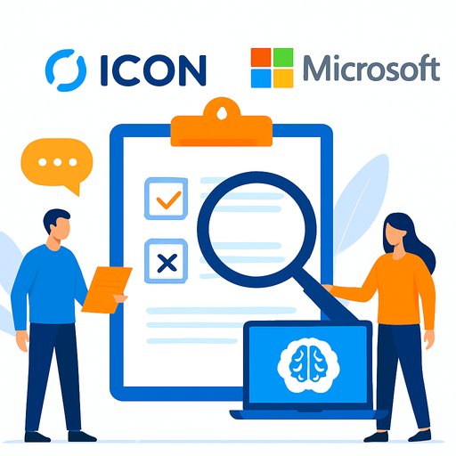 Icon and microsoft partnership puts active trial contracts under review as ai platform reaches sites