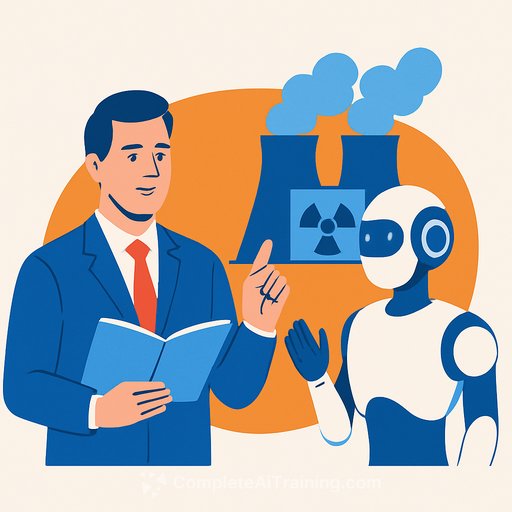 Idaho links AI and nuclear energy as Sen. Kevin Cook drafts education plan for safety and jobs