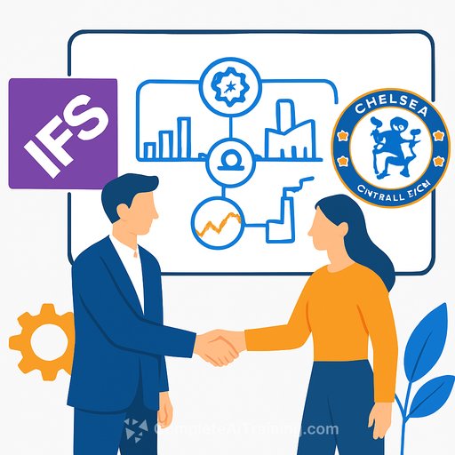 IFS and Chelsea FC expand partnership to embed industrial AI across club operations
