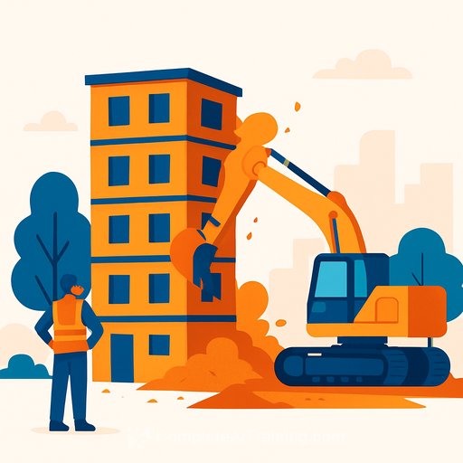 Illegal Multi-Storey Building on Ambedkar Heir’s Land Demolished in Kalyan, Plot Restored