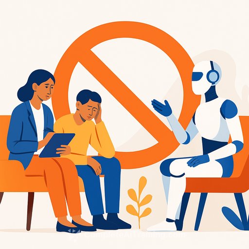 Illinois Bans AI in Mental Health Therapy to Protect Patients and Professionals