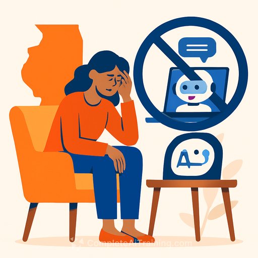 Illinois Bans AI-Powered Therapy Chatbots With Landmark Mental Health Law