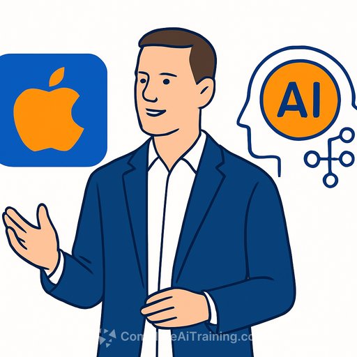 Incoming Apple CEO John Ternus says AI tools must serve products, not the reverse