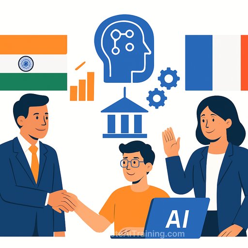 India and France court tech CEOs for AI infrastructure investment