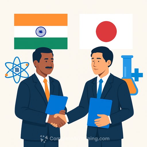 India and Japan sign agreements on quantum technology and medical research cooperation