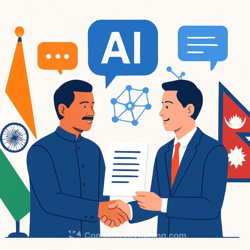 India and Nepal sign MoU to build AI-powered multilingual language platform