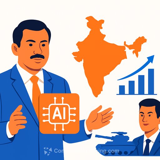 India Needs Its Own AI Stack, Sikka Warns, as Karan Adani Maps Capital and Defence Push at AIMA Platinum Jubilee