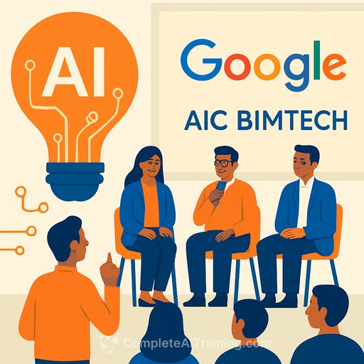 India's AI Startup Surge: Inside Google AI Day at AIC-BIMTECH