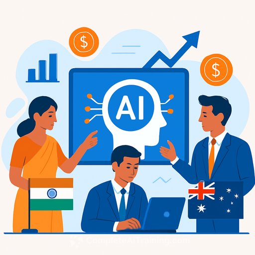 India, Singapore, and Australia AI mandates drive surge in government-backed training spending