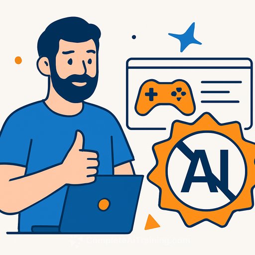 Indie devs turn AI-free into a badge of honor