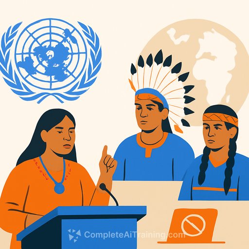 Indigenous leaders warn at UN that land violence and digital exploitation threaten sovereignty worldwide
