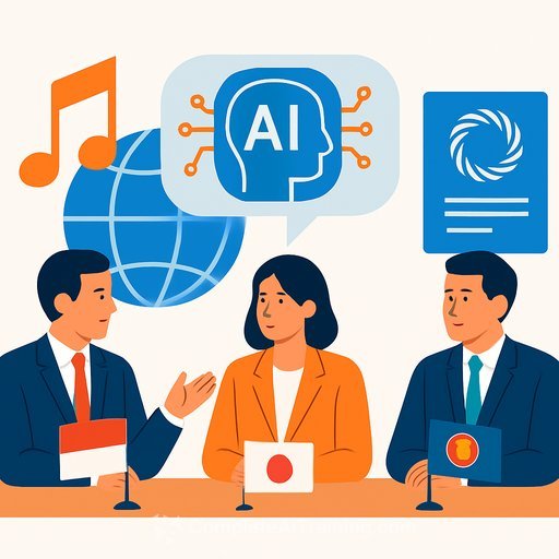 Indonesia Calls for ASEAN-Japan Forum on Music Royalties and AI