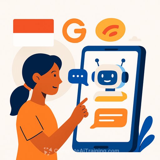 Indonesia launches first AI chat tool supporting local languages in partnership with GoTo and Indosat