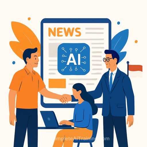 Indonesian Media Giants Unite to Strengthen Sahabat-AI with Trusted Journalism