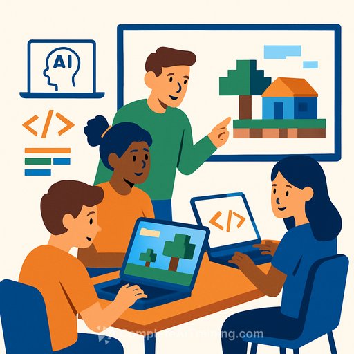 Interactive Learning and Teamwork Come Alive with Coding and AI in Minecraft Education
