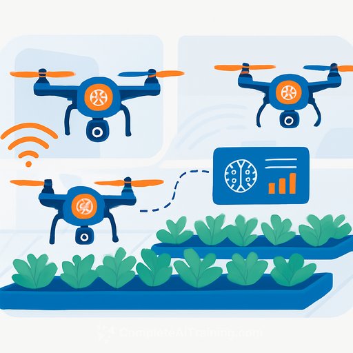 IPB University's Swarm Drones Bring Real-Time AI to Indoor Farms