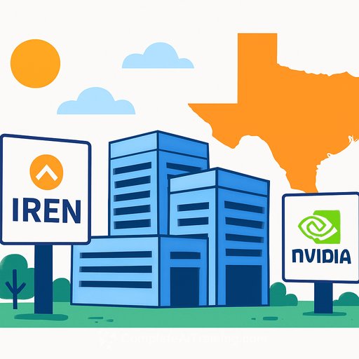 IREN partners with NVIDIA to build AI data center campus in Fisher County, Texas