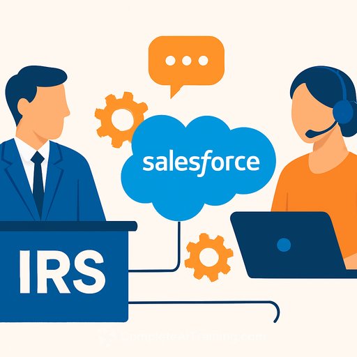 IRS taps Salesforce's Agentforce to plug service gaps after steep staffing cuts