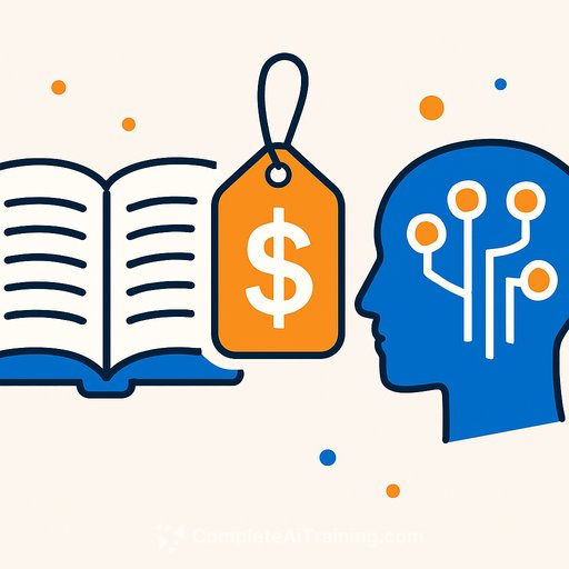 Is $340 the Price of My Book to AI?