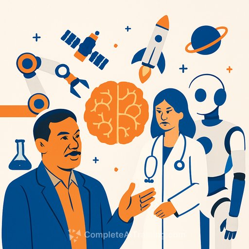 ISRO Chief Urges Healthcare-Space Collaboration as AI, Robotics and Nanotech Converge