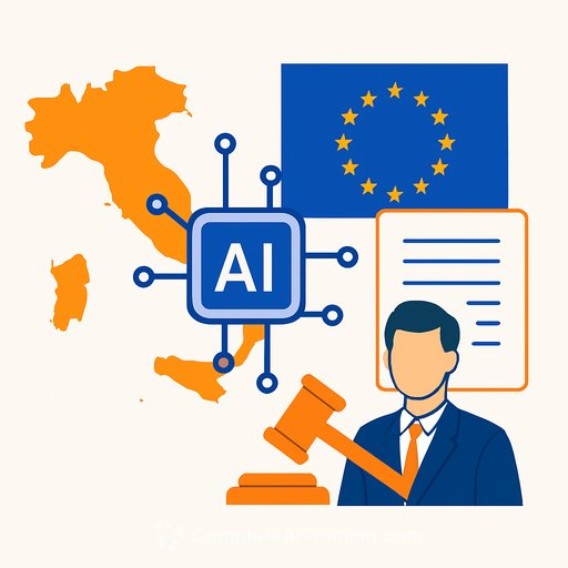 Italy Adopts AI Law Complementing EU Act, Naming Regulators and Setting Sector Rules