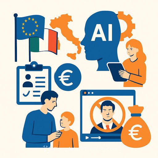 Italy Passes EU's First AI Law: Human Oversight, Child Consent, Deepfake Crackdown, €1B Funding
