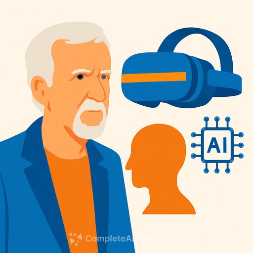 James Cameron Teams with Meta to Bring 3D to Headsets, Says AI Is Creative Without Lived Experience
