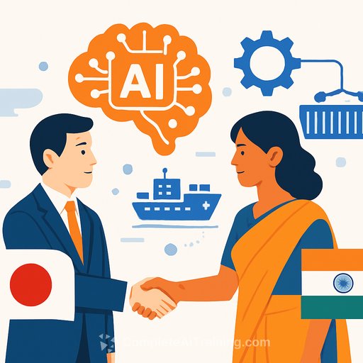Japan and India to Deepen AI and Economic Security Cooperation, Strengthen Supply Chains